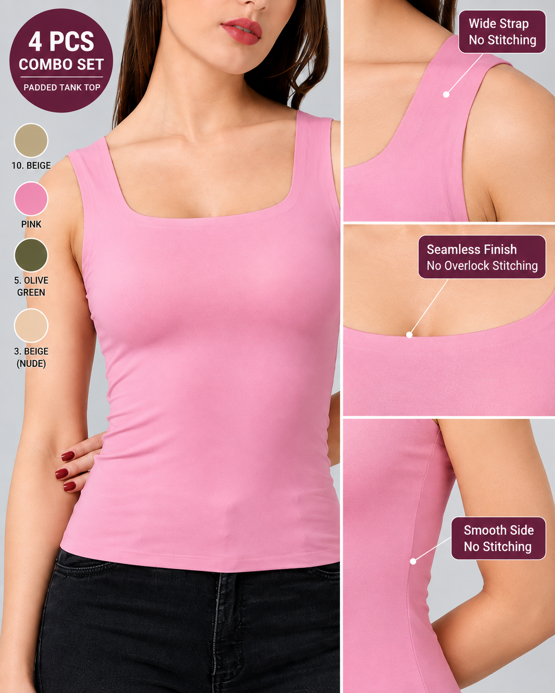 Padded Tank top 2