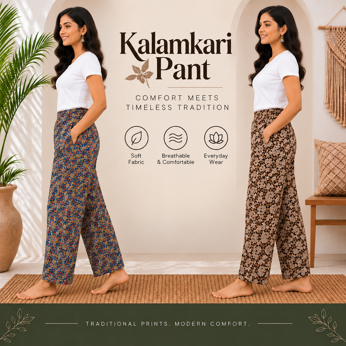 Kalamkari pant combo c2