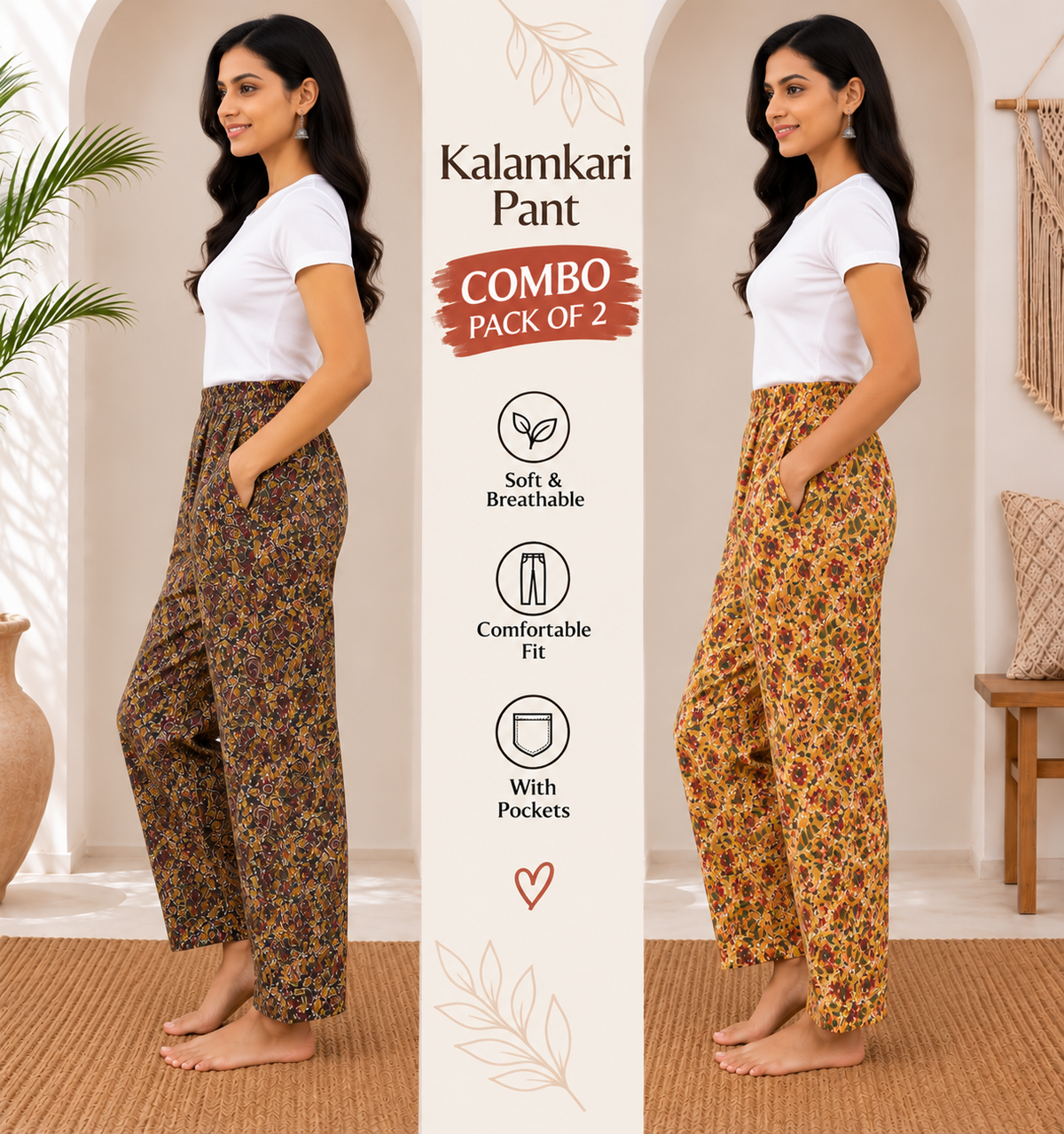 Kalamkari pant combo c4