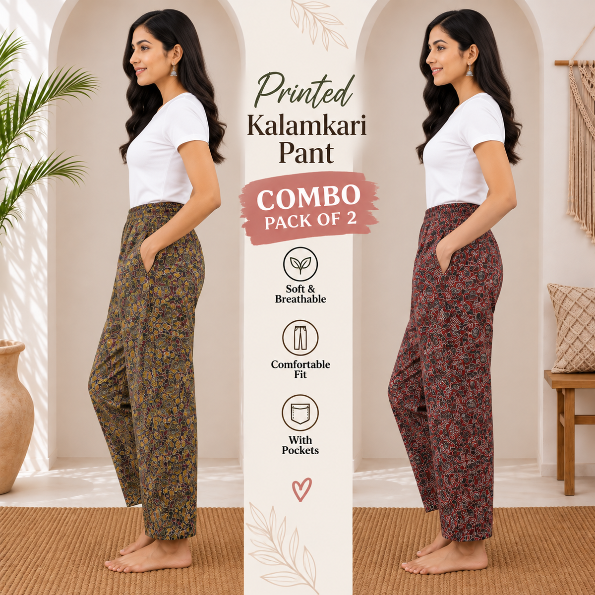 Kalamkari pant combo c5