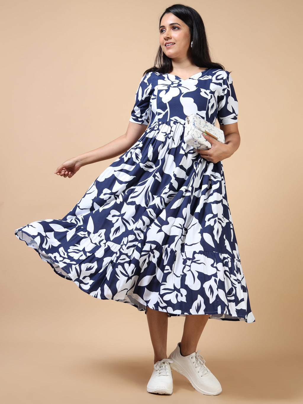 Dual Side Invisible Zip Maternity & Nursing Kurti (iii)