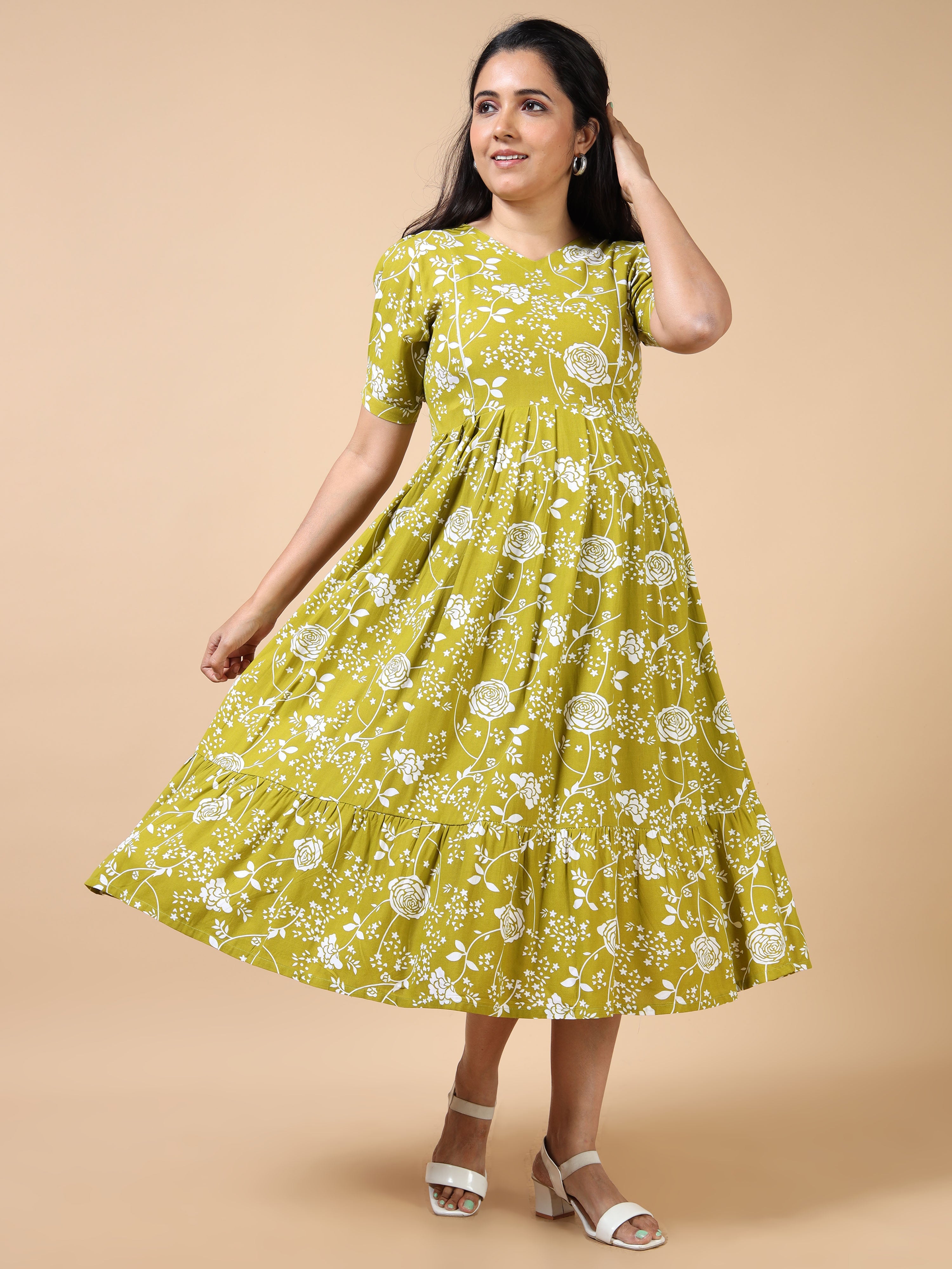 Dual Side Invisible Zip Maternity & Nursing Kurti (v)