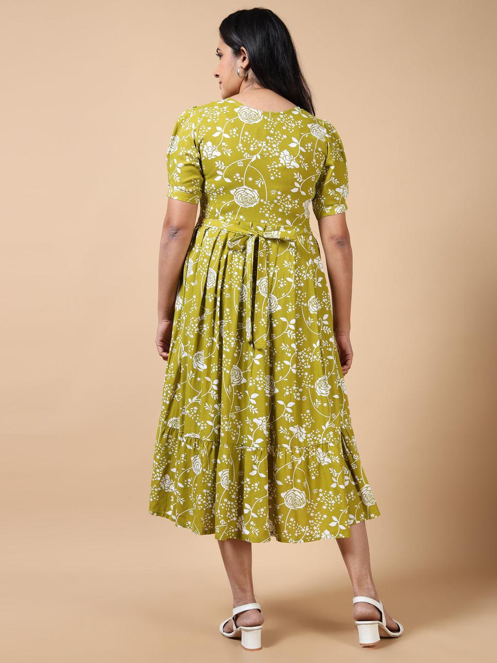 Dual Side Invisible Zip Maternity & Nursing Kurti (v)