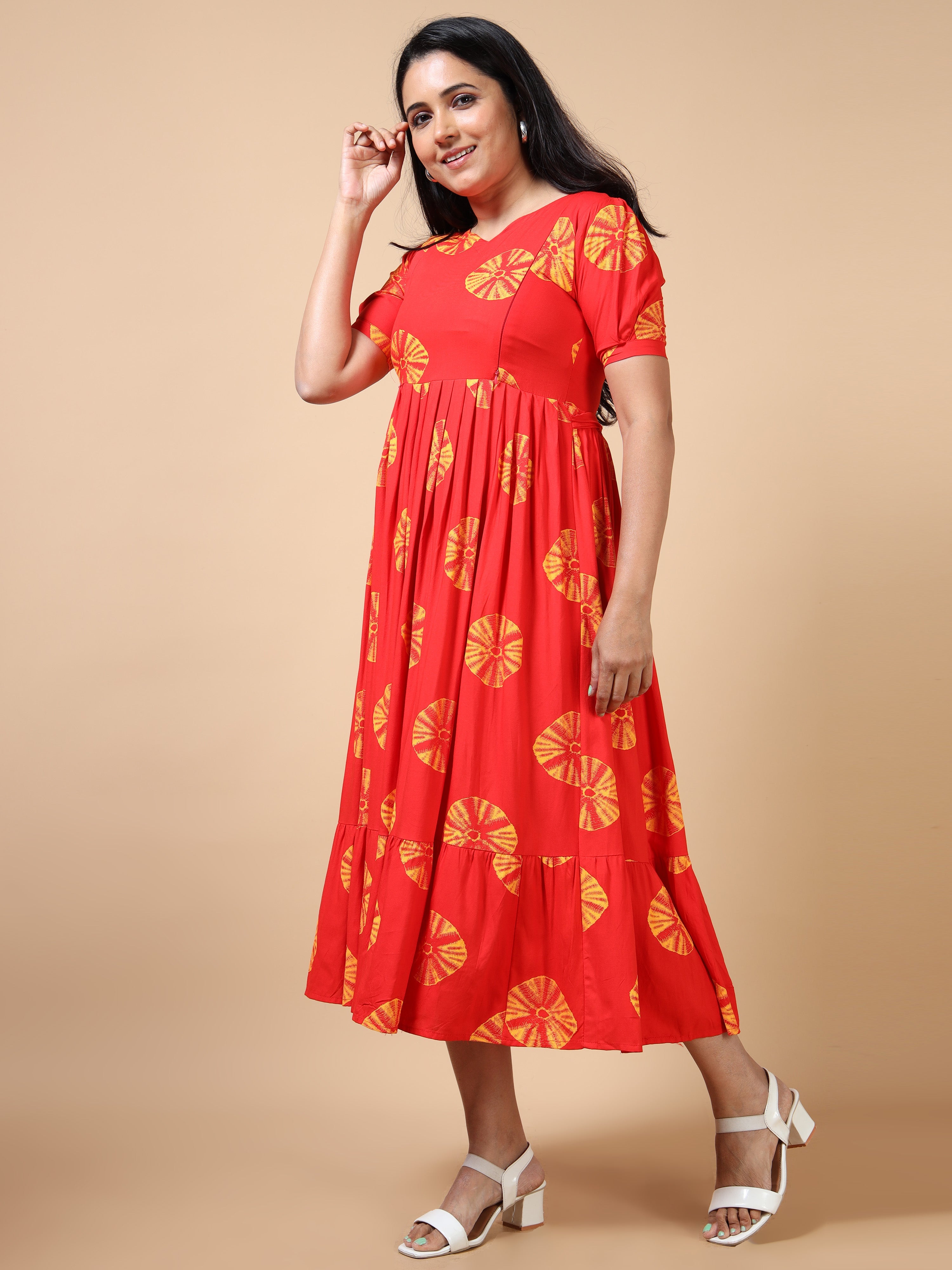 Dual Side Invisible Zip Maternity & Nursing Kurti (vii)
