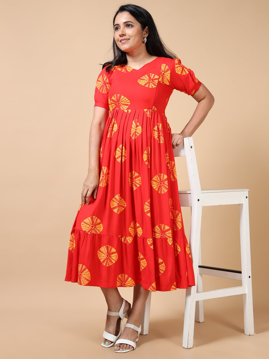Dual Side Invisible Zip Maternity & Nursing Kurti (vii)