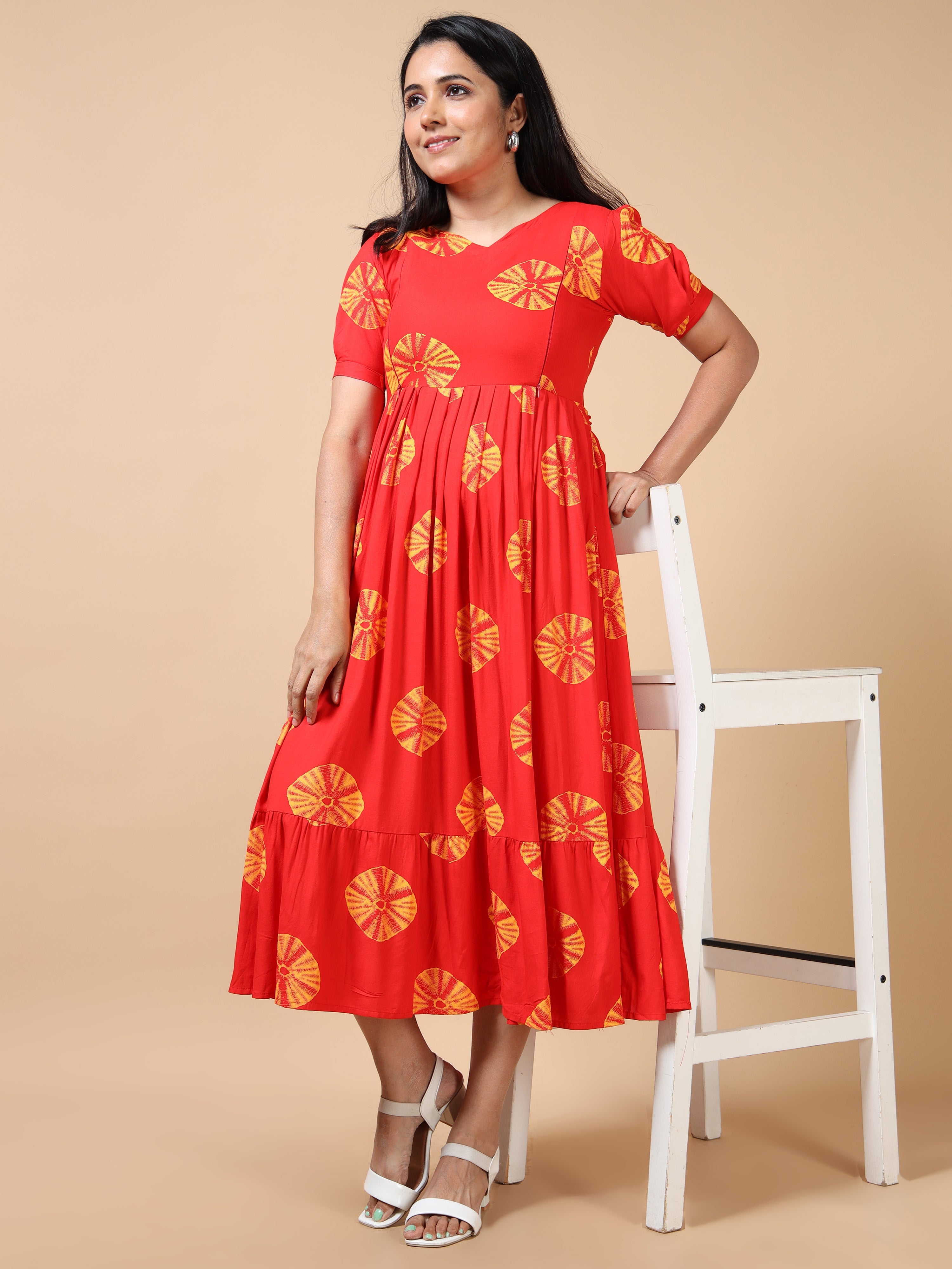 Dual Side Invisible Zip Maternity & Nursing Kurti (vii)
