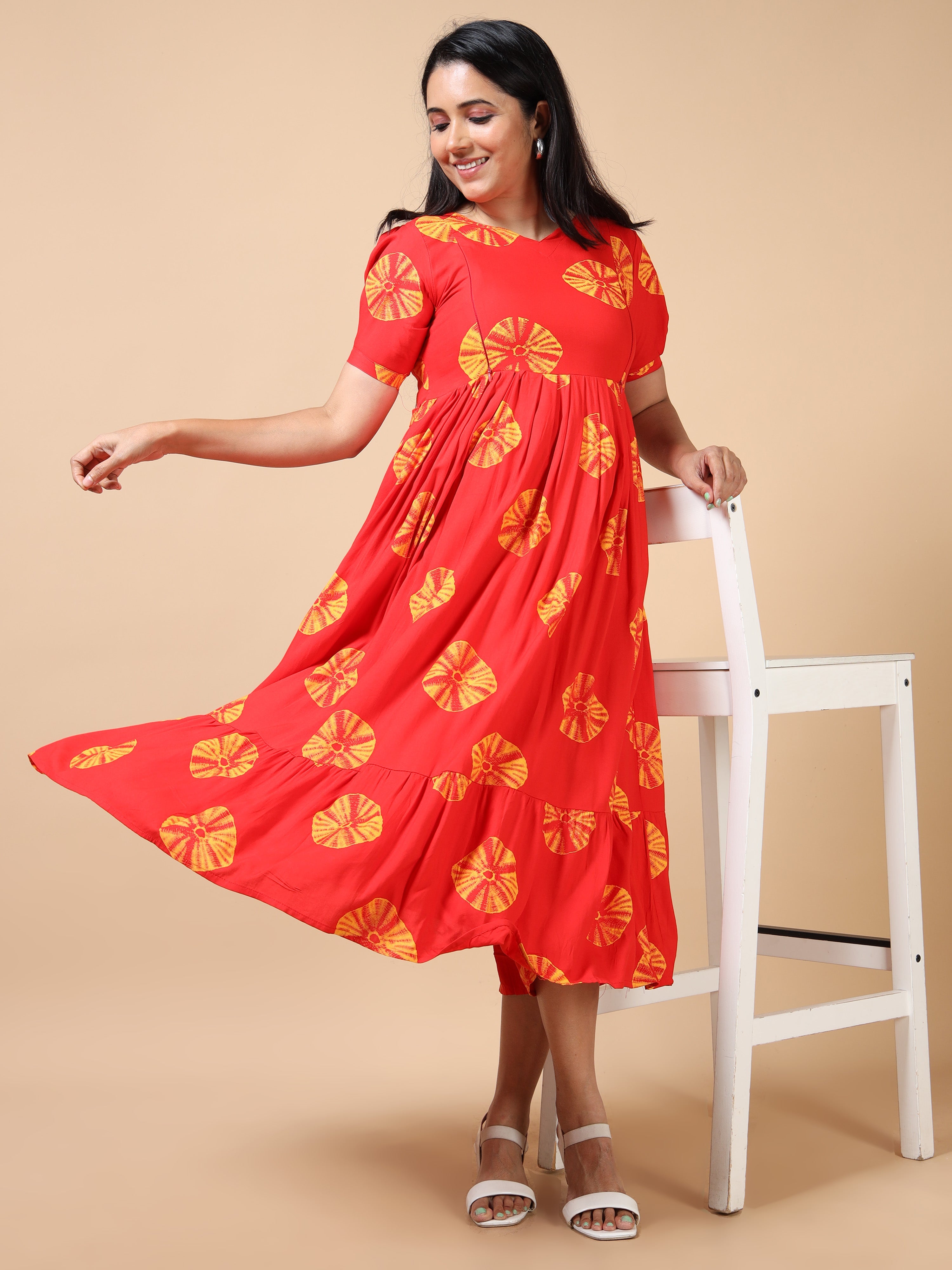 Dual Side Invisible Zip Maternity & Nursing Kurti (vii)