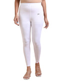 Ankle Length Leggings - White