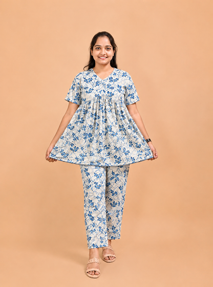 Peplum Co Ords Set For Women C16
