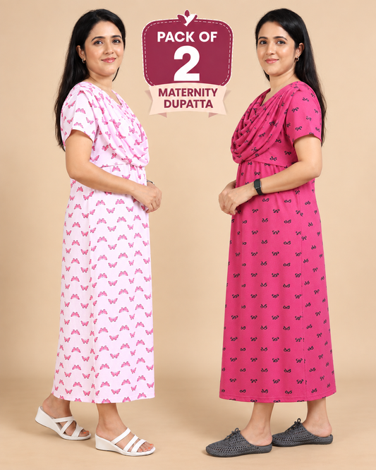 Zipless Maternity Duppata Combo 6