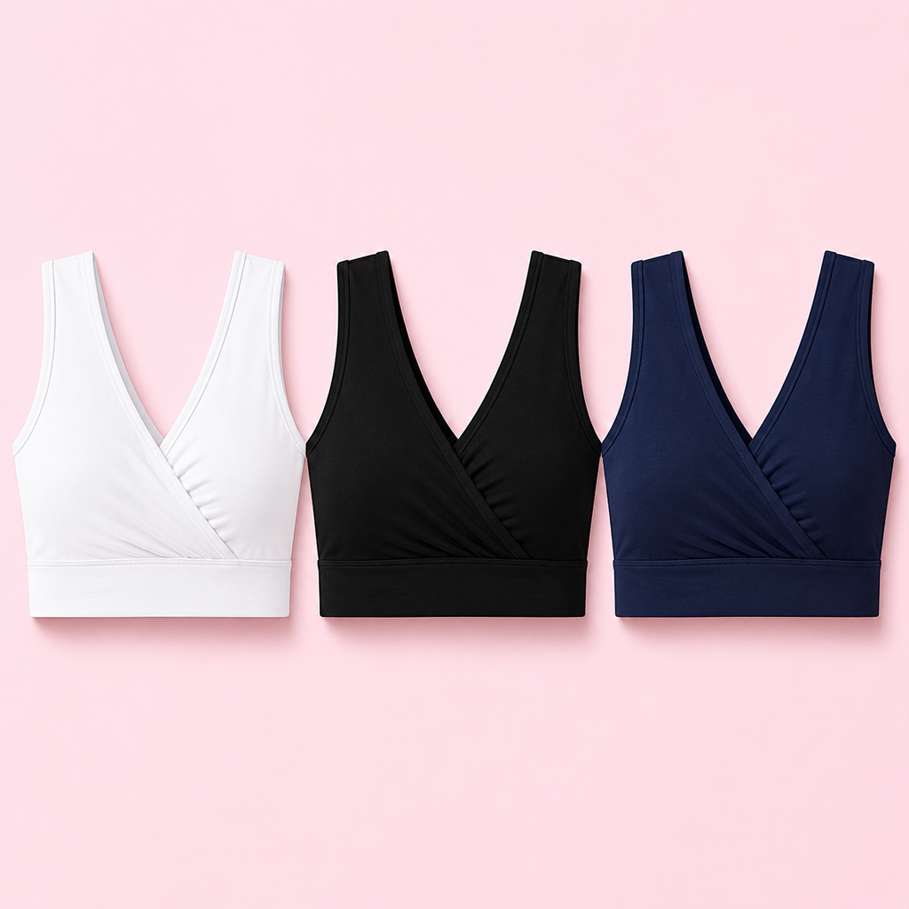 Women’s Soft Sleeping Bra – (Pack of 5) ix