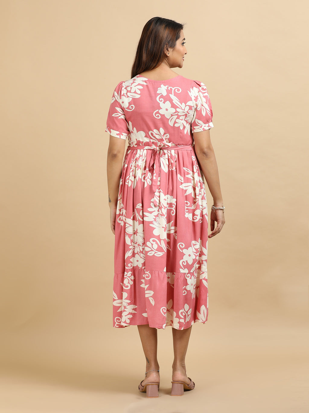 Dual Side Invisible Zip Maternity & Nursing Kurti (ix)