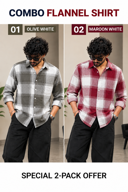 Flannel Shirt combo v1
