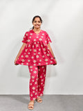 Peplum Co Ords Set For Women (iv)