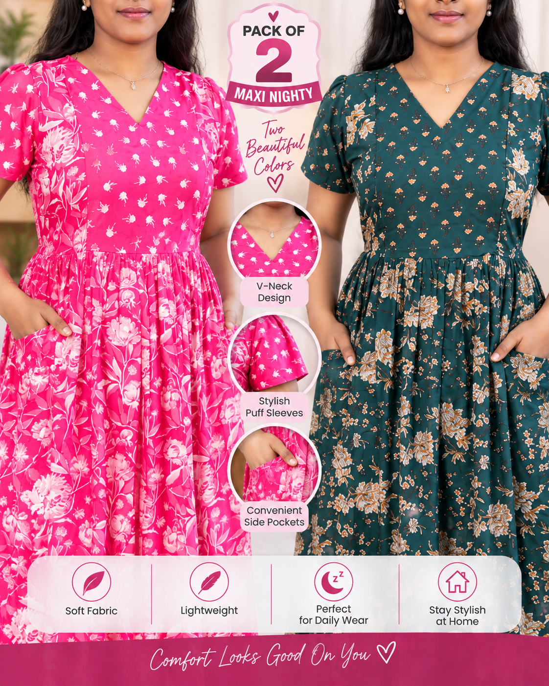 Maxi Nighty Combo 3