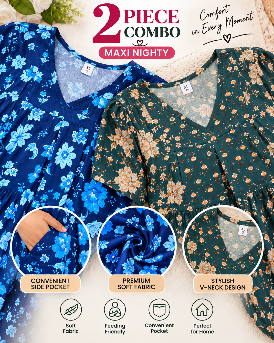 Maxi Nighty Combo 4