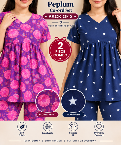 Peplum co ords combo 1