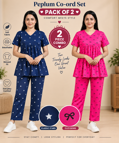 Peplum co ords combo 2