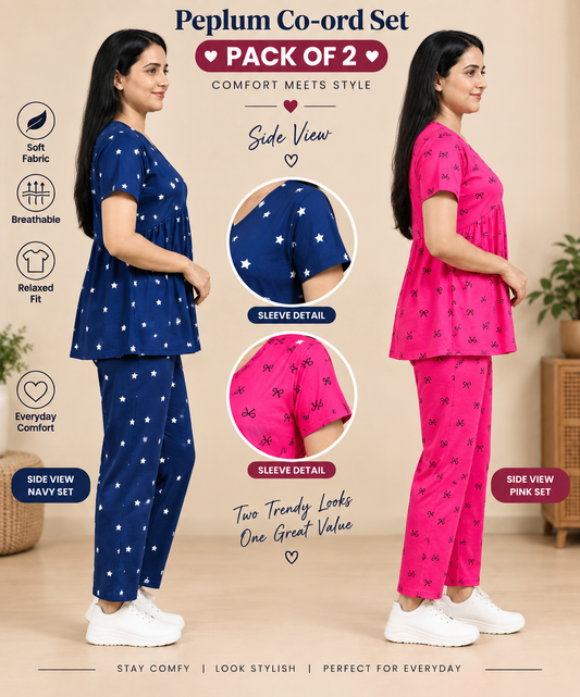 Peplum co ords combo 2
