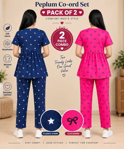 Peplum co ords combo 2