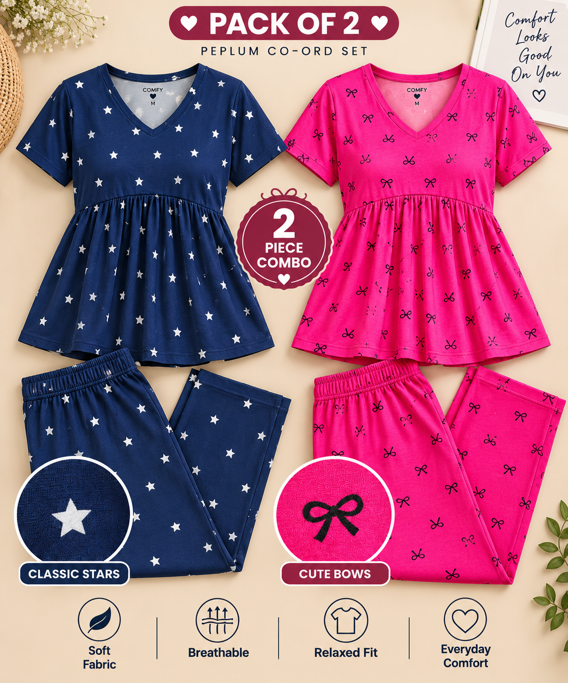 Peplum co ords combo 2