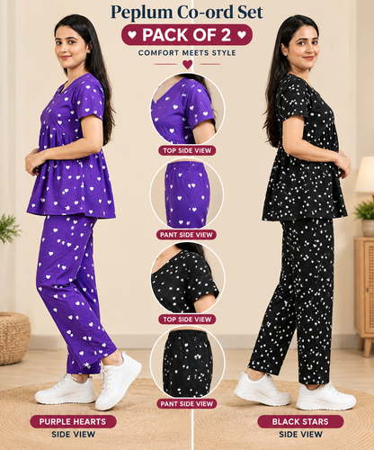 Peplum co ords combo 4
