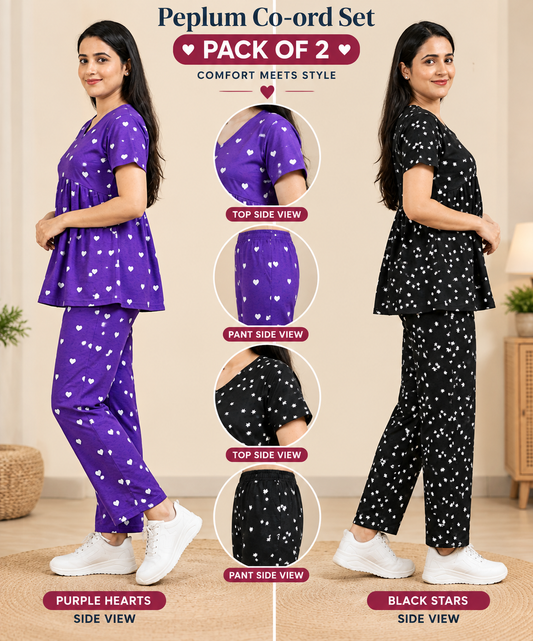 Peplum co ords combo 4