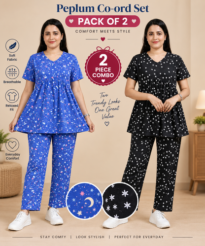 Peplum co ords combo 5