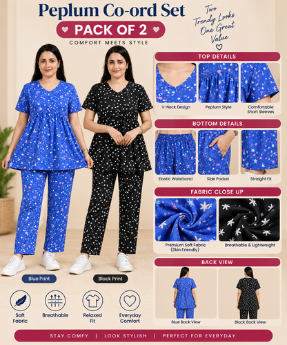 Peplum co ords combo 5