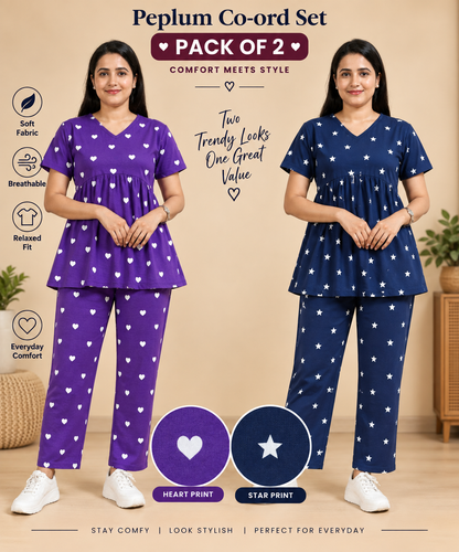 Peplum co ords combo 8