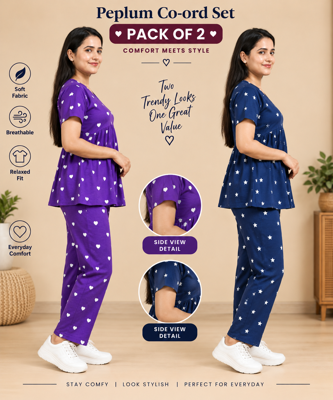 Peplum co ords combo 8