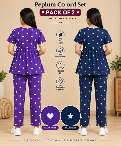 Peplum co ords combo 8