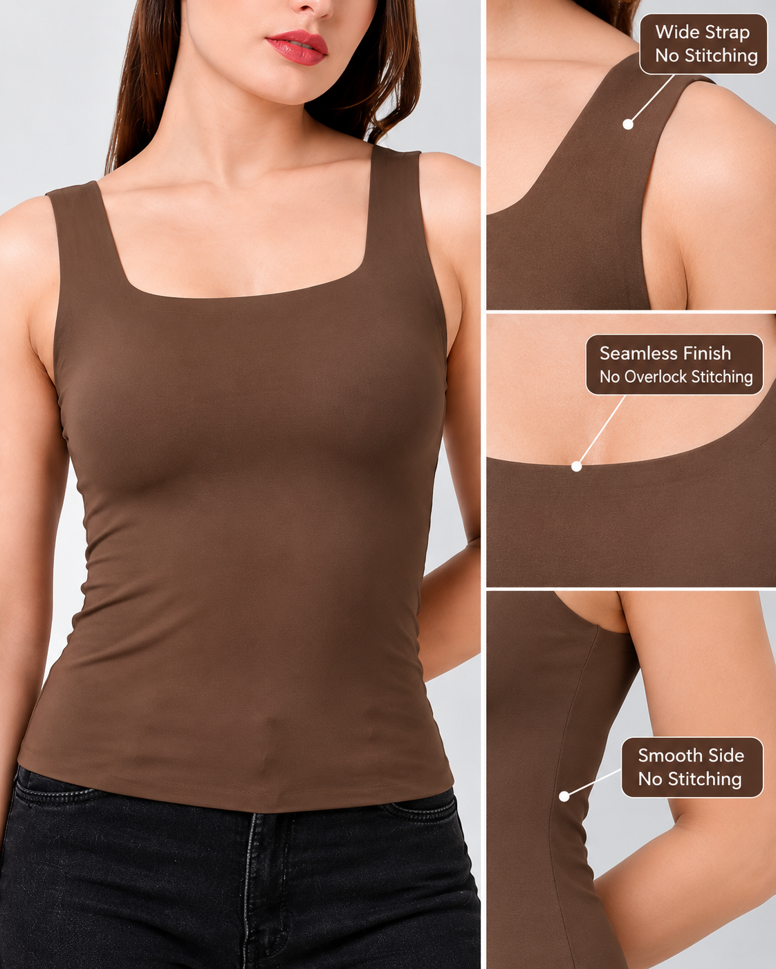 Padded Tank top 1