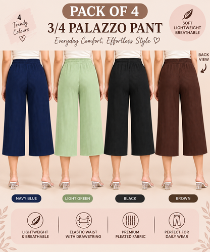 3/4 Palazzo Combo 3