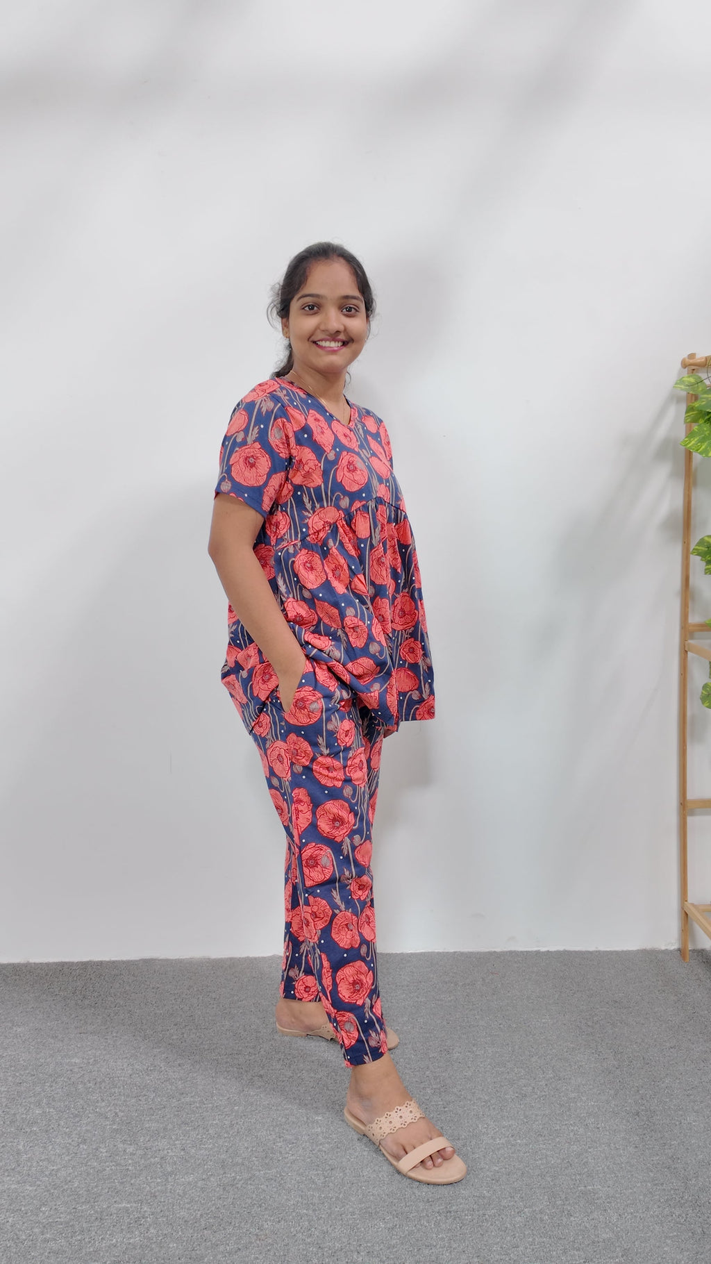 Peplum Co Ords Set For Women (viii)