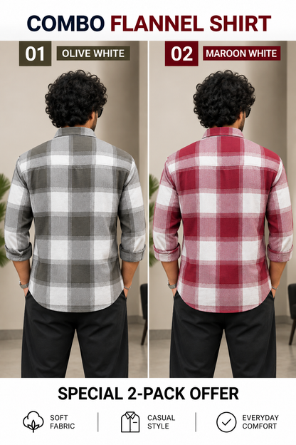 Flannel Shirt combo v1