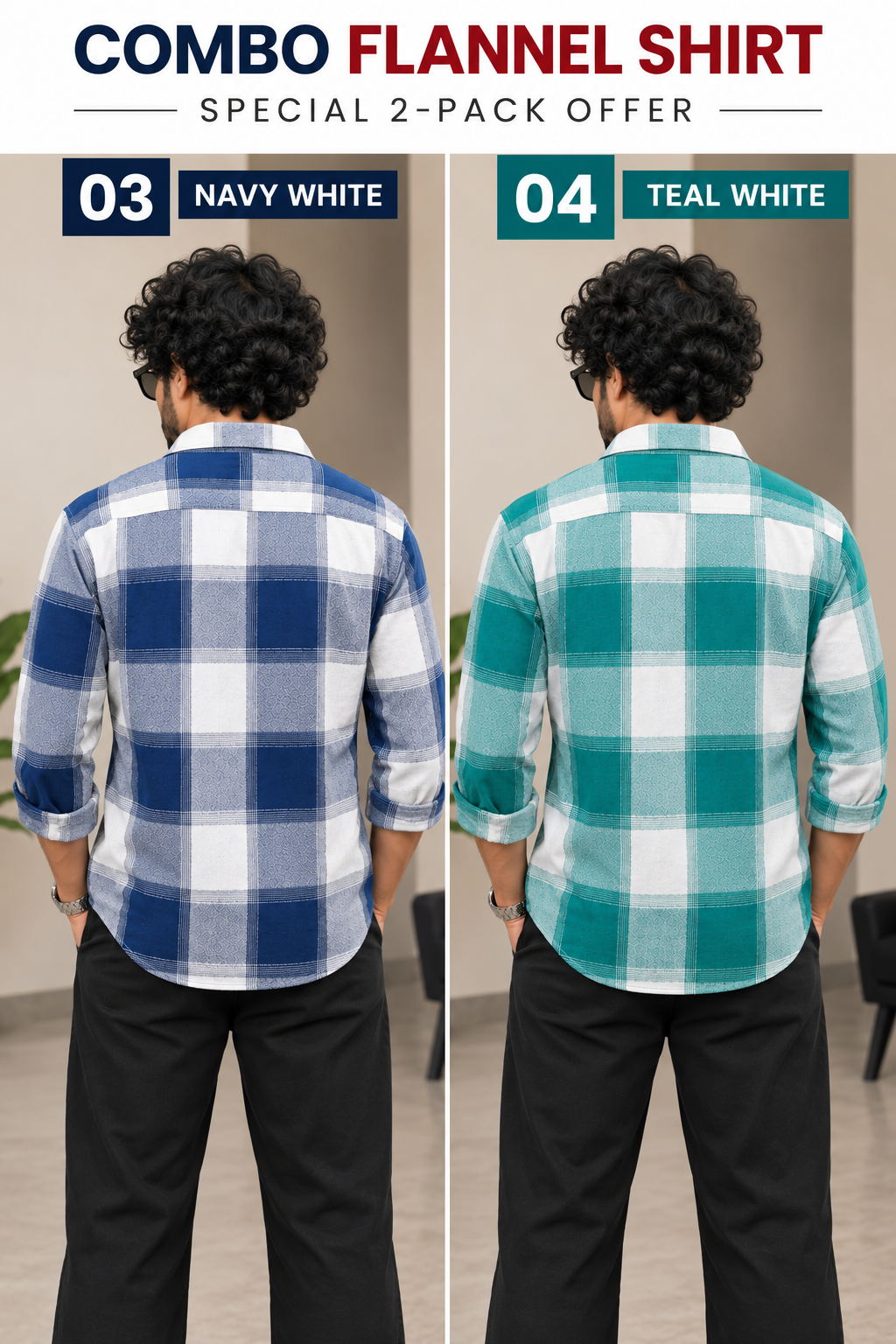 Flannel Shirt combo v2