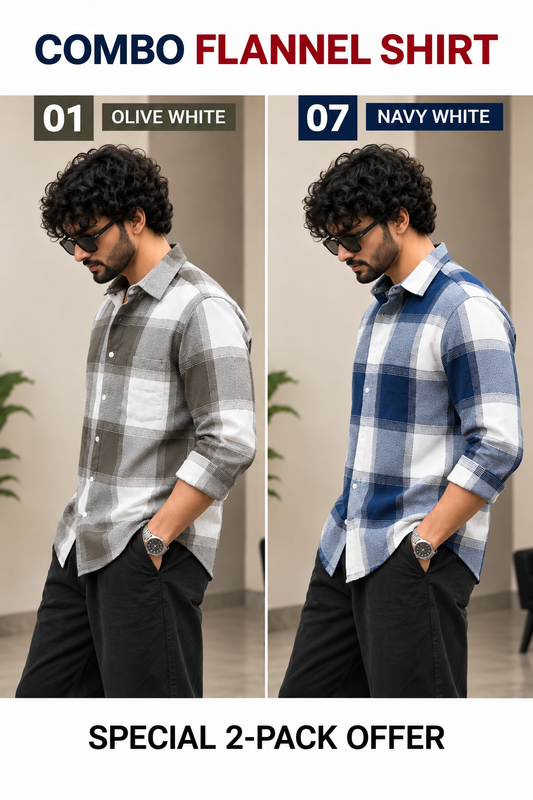 Flannel Shirt combo v5