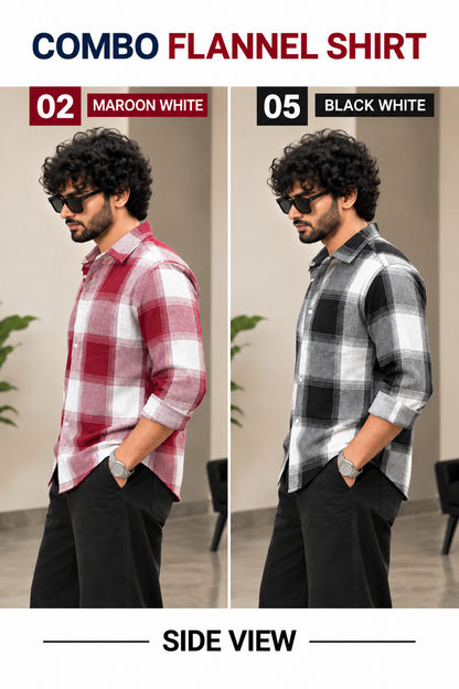 Flannel Shirt combo v6