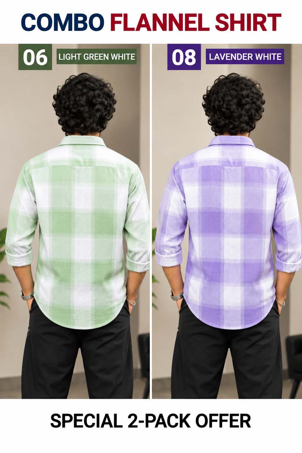 Flannel Shirt combo v7